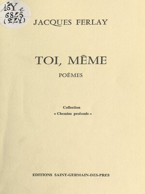 cover image of Toi, même